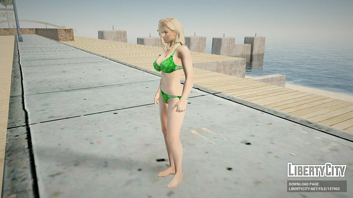 Хелена Дуглас в нижнем белье / GTA San Andreas
