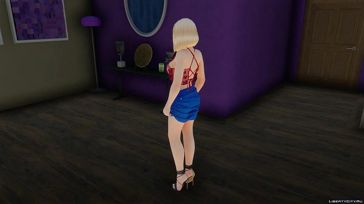 Хелена Дуглас в повседневной одежде v23 / GTA San Andreas