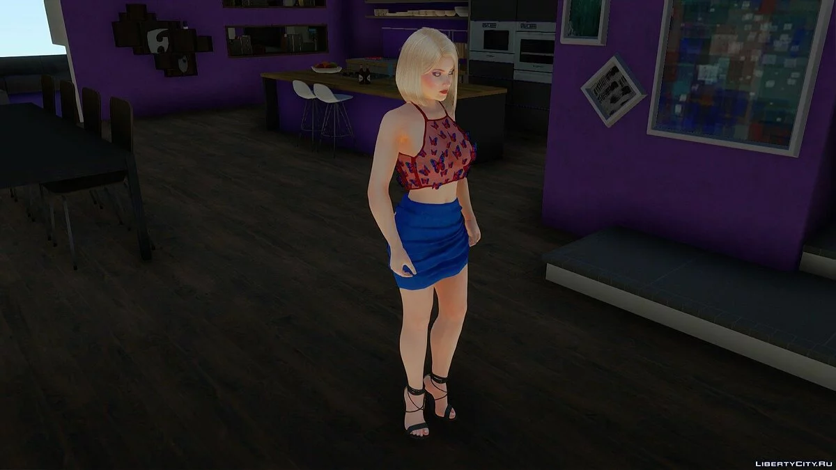 Хелена Дуглас в повседневной одежде v23 / GTA San Andreas