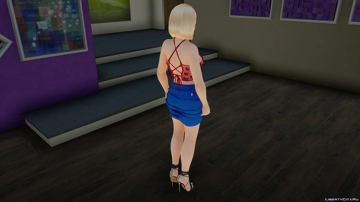 Хелена Дуглас в повседневной одежде v23 / GTA San Andreas