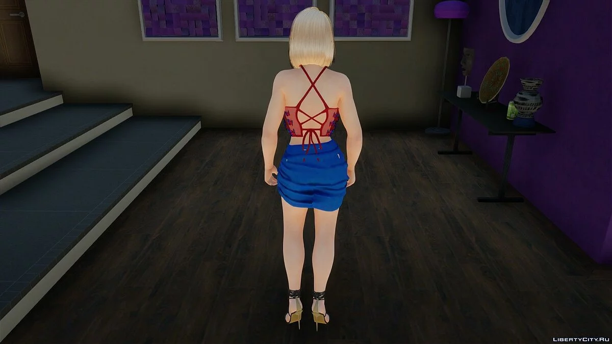 Хелена Дуглас в повседневной одежде v23 / GTA San Andreas