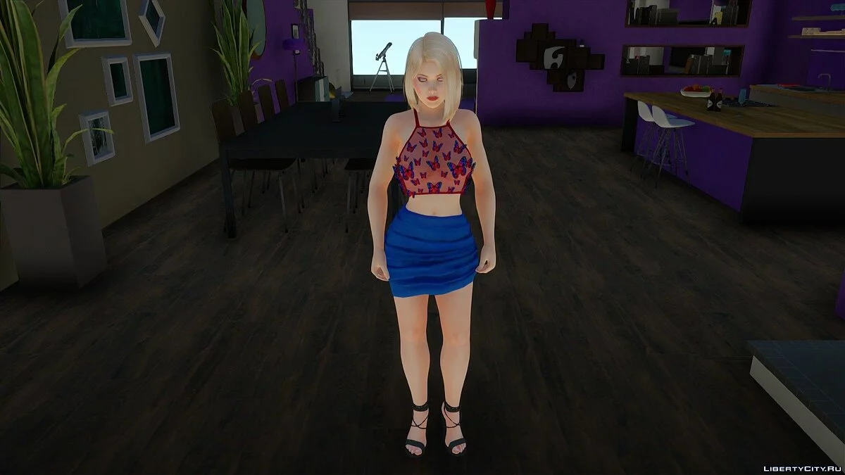 Хелена Дуглас в повседневной одежде v23 / GTA San Andreas