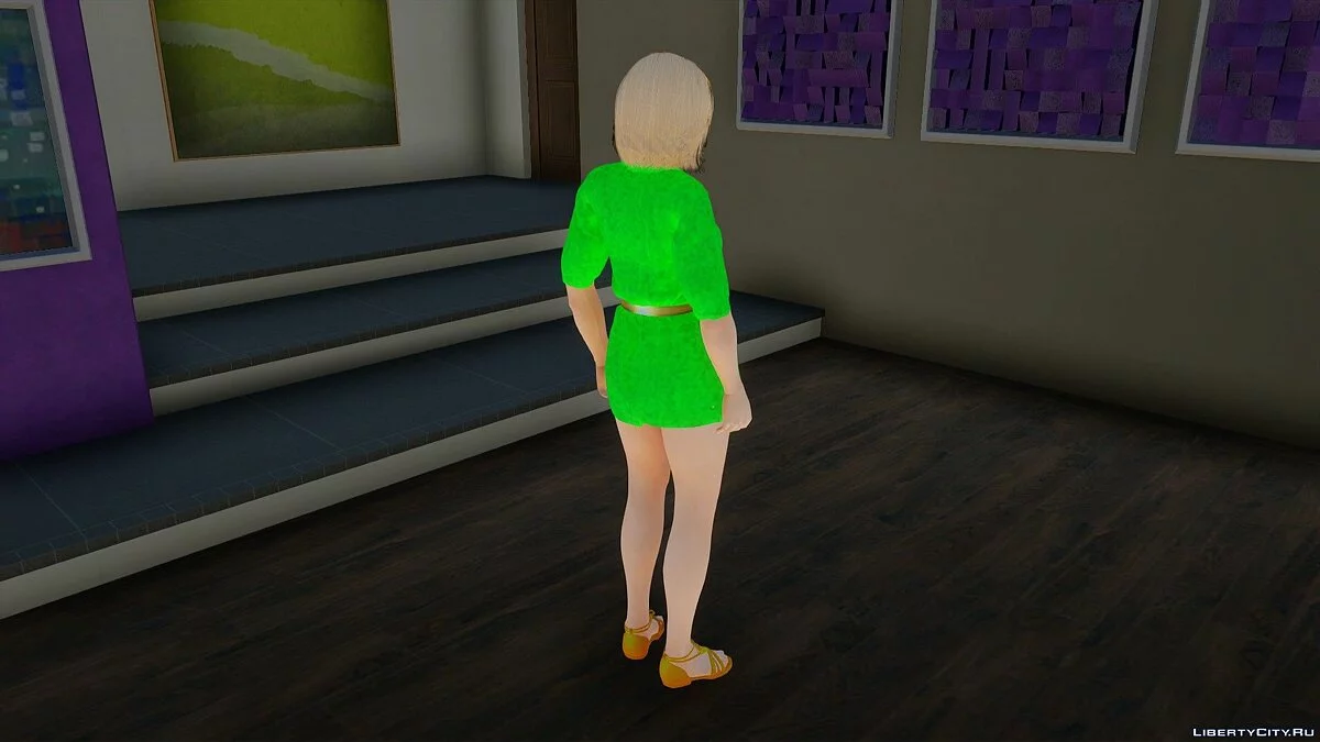 Хелена Дуглас в повседневной одежде v17 / GTA San Andreas