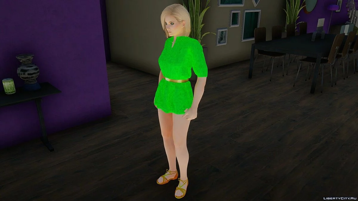 Хелена Дуглас в повседневной одежде v17 / GTA San Andreas