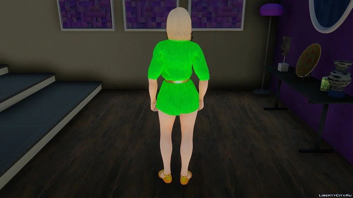 Хелена Дуглас в повседневной одежде v17 / GTA San Andreas