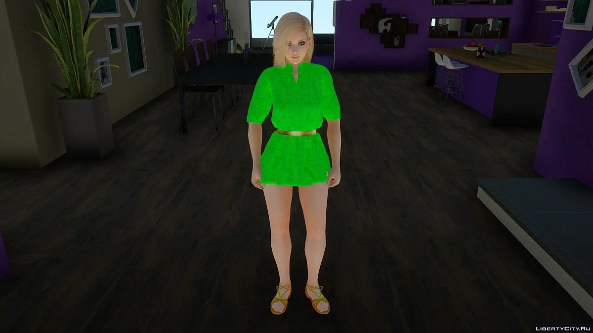 Хелена Дуглас в повседневной одежде v17 / GTA San Andreas
