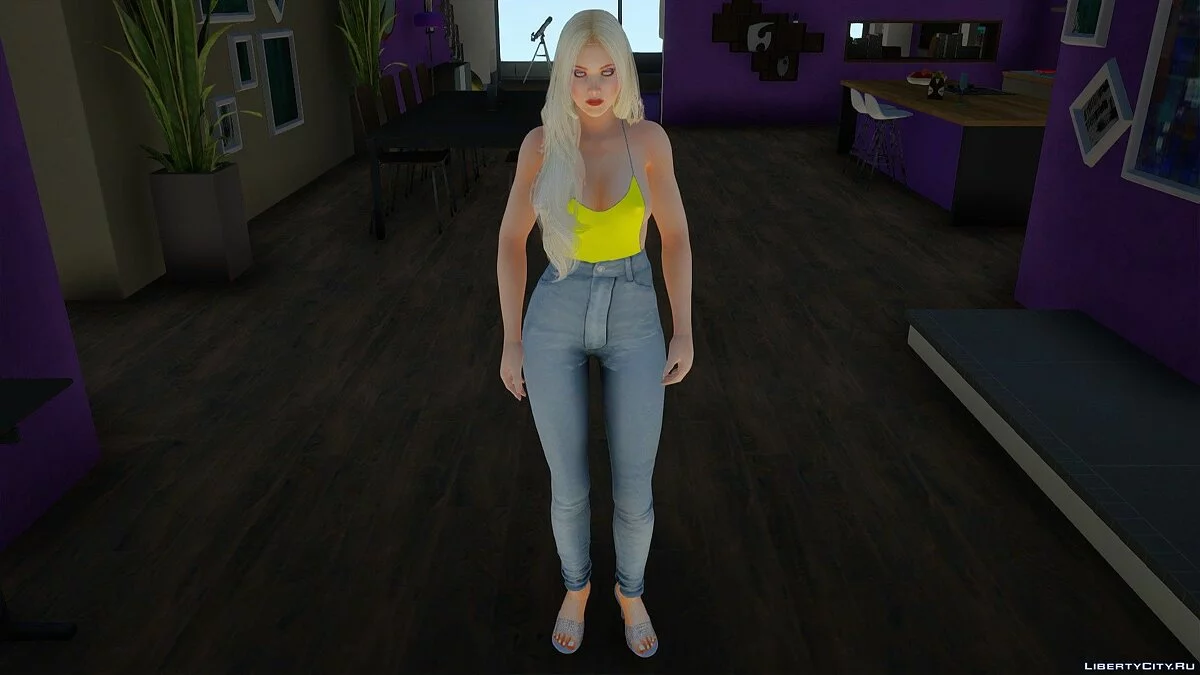 Хелена Дуглас в повседневной одежде v31 / GTA San Andreas