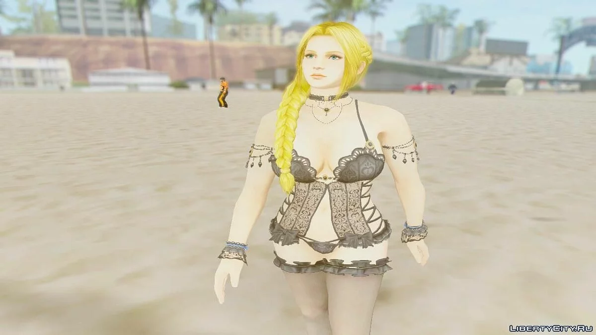 Хелена - Пиковая Дама из Dead Or Alive XV / GTA San Andreas