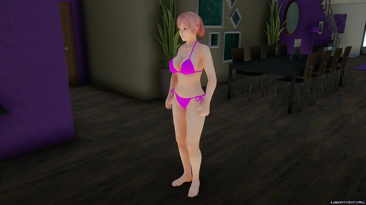 Хонока в бикини из Dead or Alive Xtreme Venus Vacation / GTA San Andreas