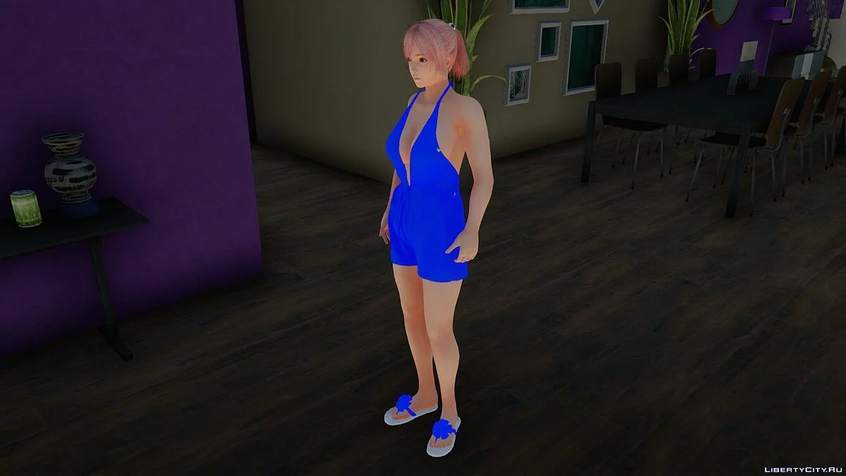 Хонока в повседневном комбинезоне / GTA San Andreas