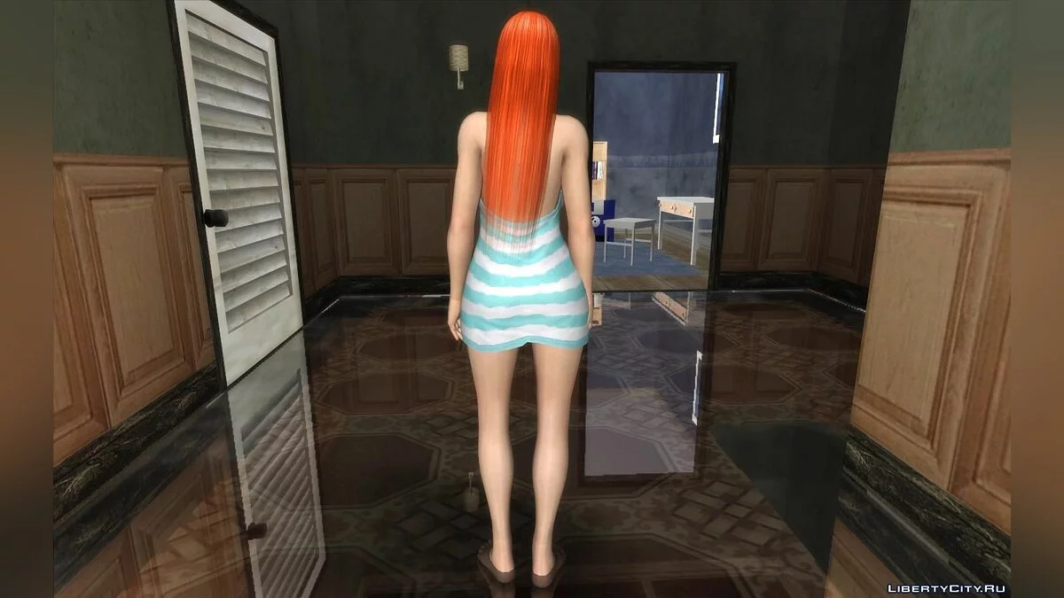 Кэнди Сакс в полотенце  / GTA San Andreas