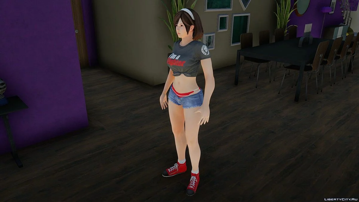Кокоро в повседневной одежде / GTA San Andreas