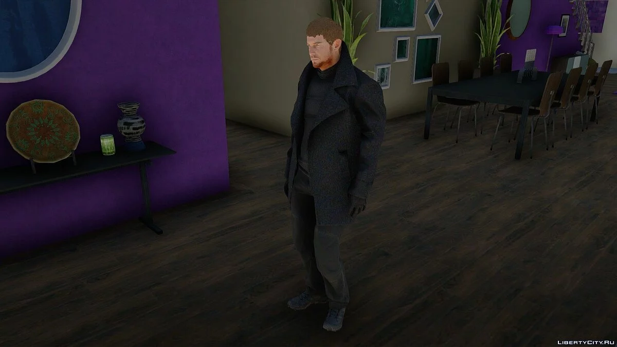 Крис Редфилд из Resident Evil 8: Village / GTA San Andreas
