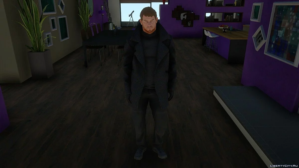Крис Редфилд из Resident Evil 8: Village / GTA San Andreas