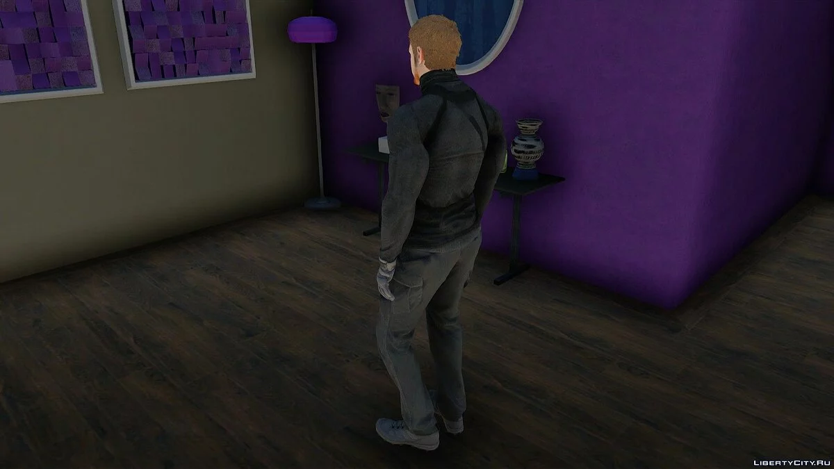 Крис Редфилд из Resident Evil 8: Village / GTA San Andreas