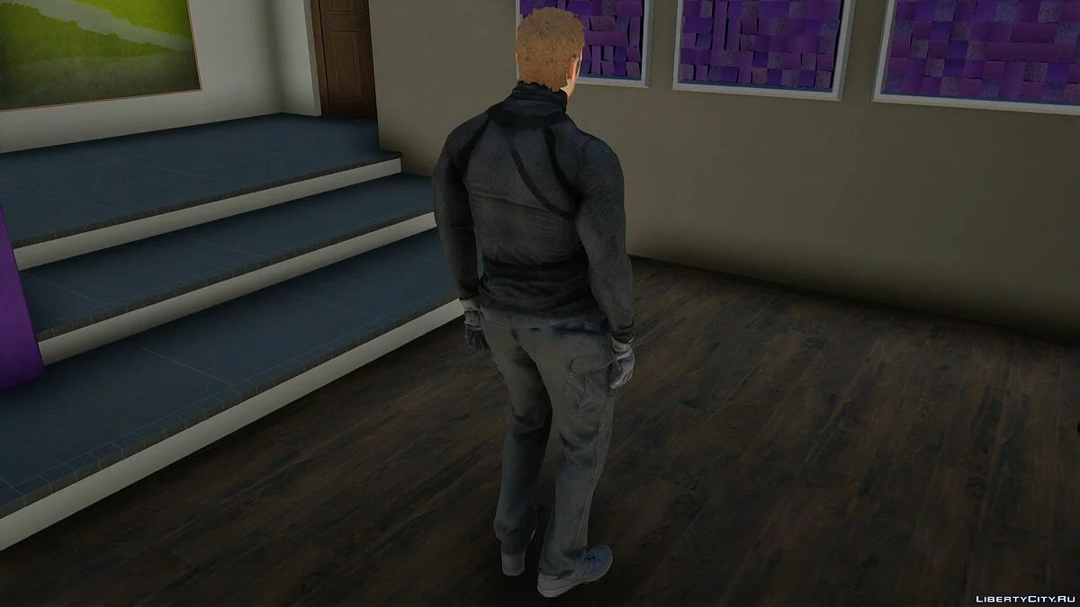 Крис Редфилд из Resident Evil 8: Village / GTA San Andreas
