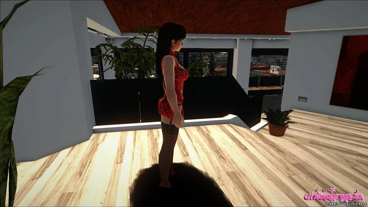 Лей-Фанг в чулках / GTA San Andreas
