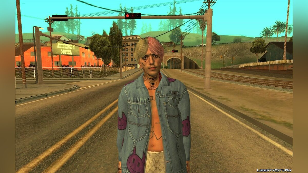 Скачать Lil Peep v1 для GTA San Andreas