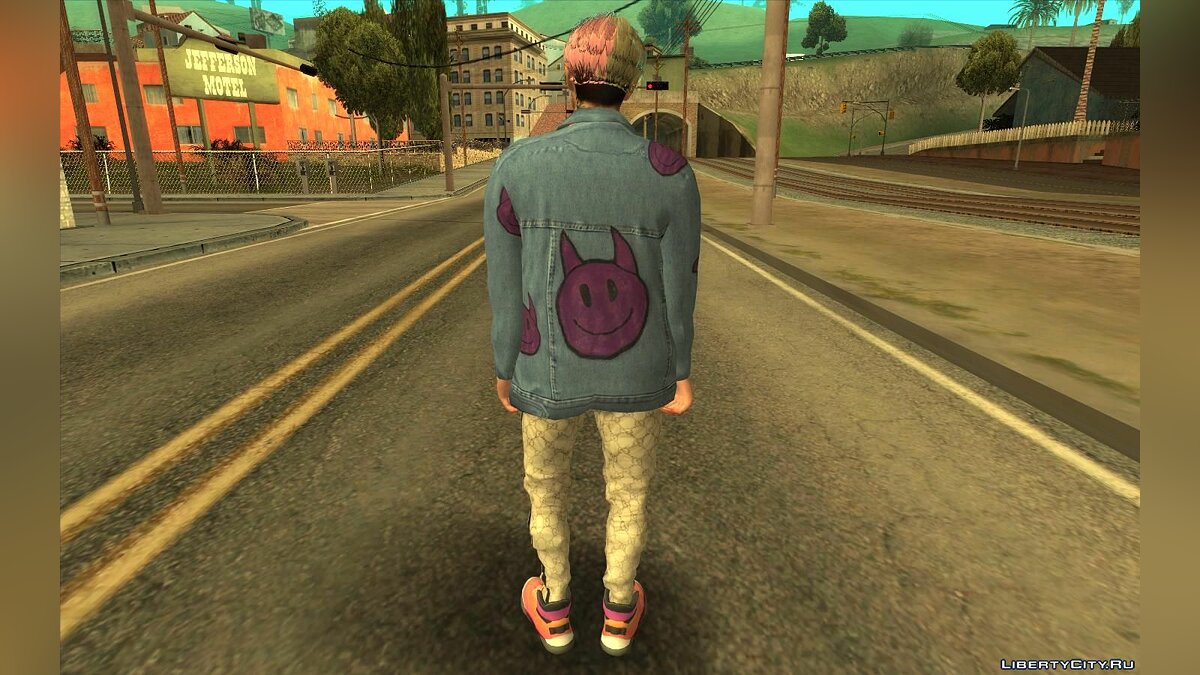 Скачать Lil Peep v1 для GTA San Andreas