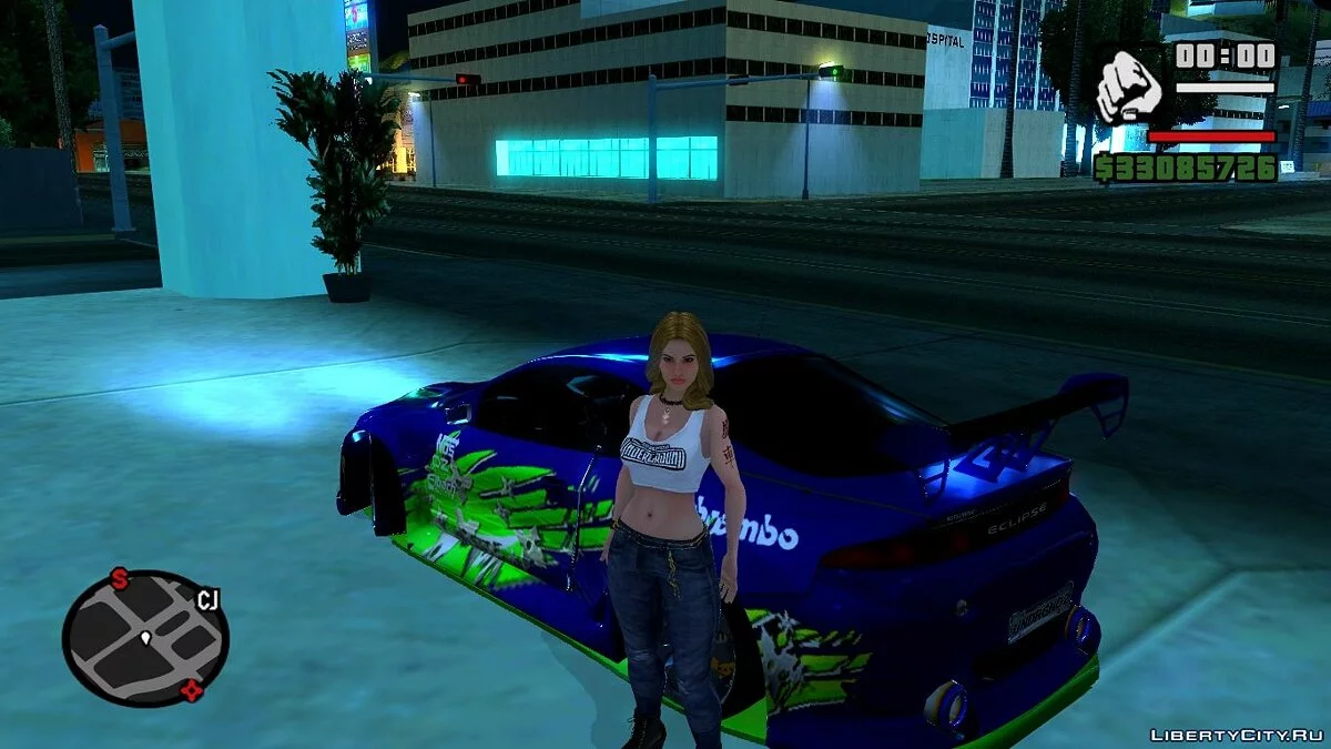 Melissa From NFSU / GTA San Andreas