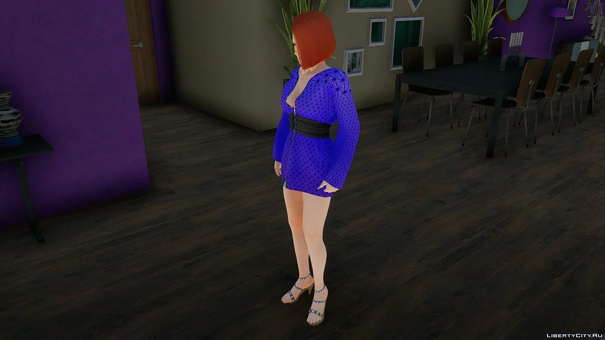 Мила в повседневной одежде v4 / GTA San Andreas