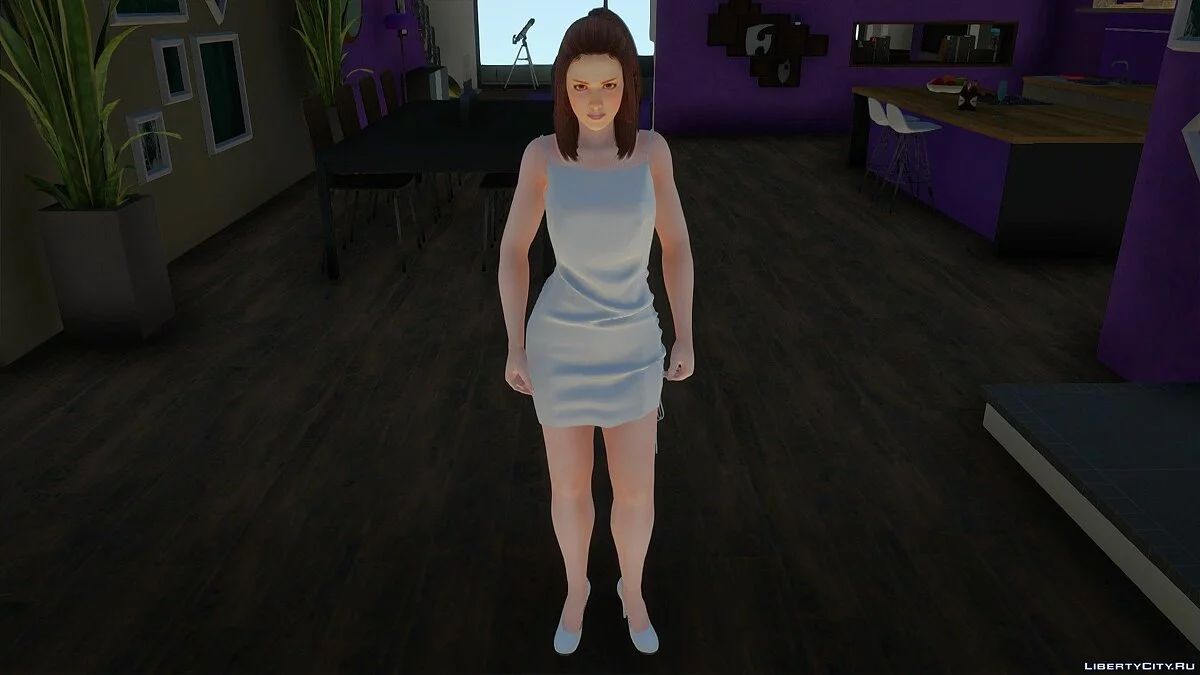 Мила в повседневной одежде v6 / GTA San Andreas