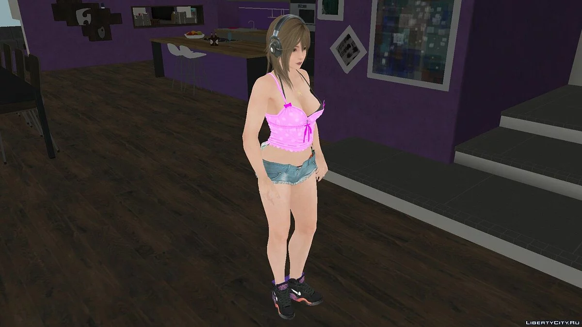 Мисаки в повседневной одежде v9 / GTA San Andreas