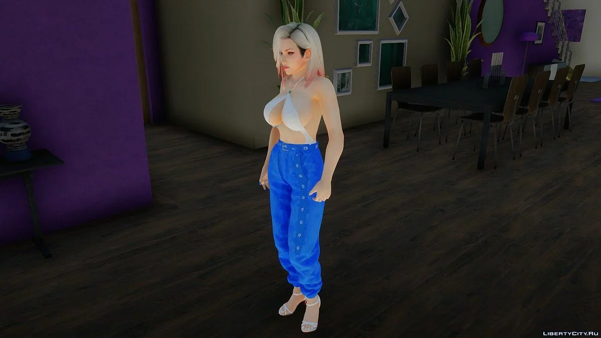 Мэй Ширануи в повседневной одежде v17 / GTA San Andreas