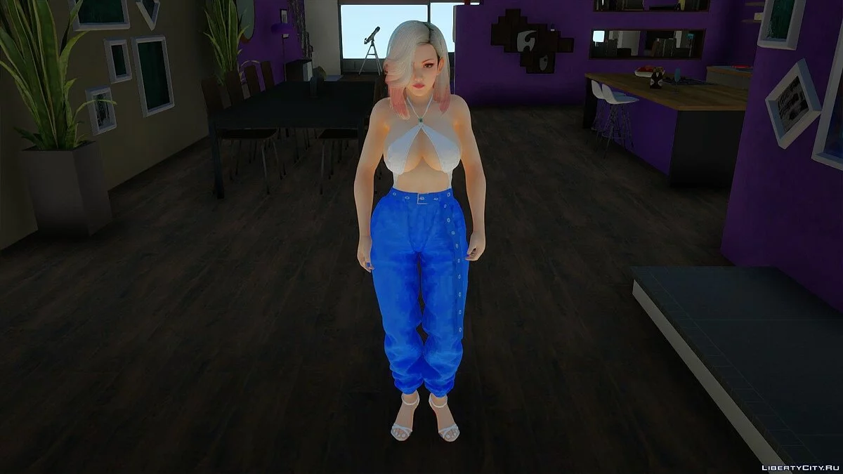 Мэй Ширануи в повседневной одежде v17 / GTA San Andreas
