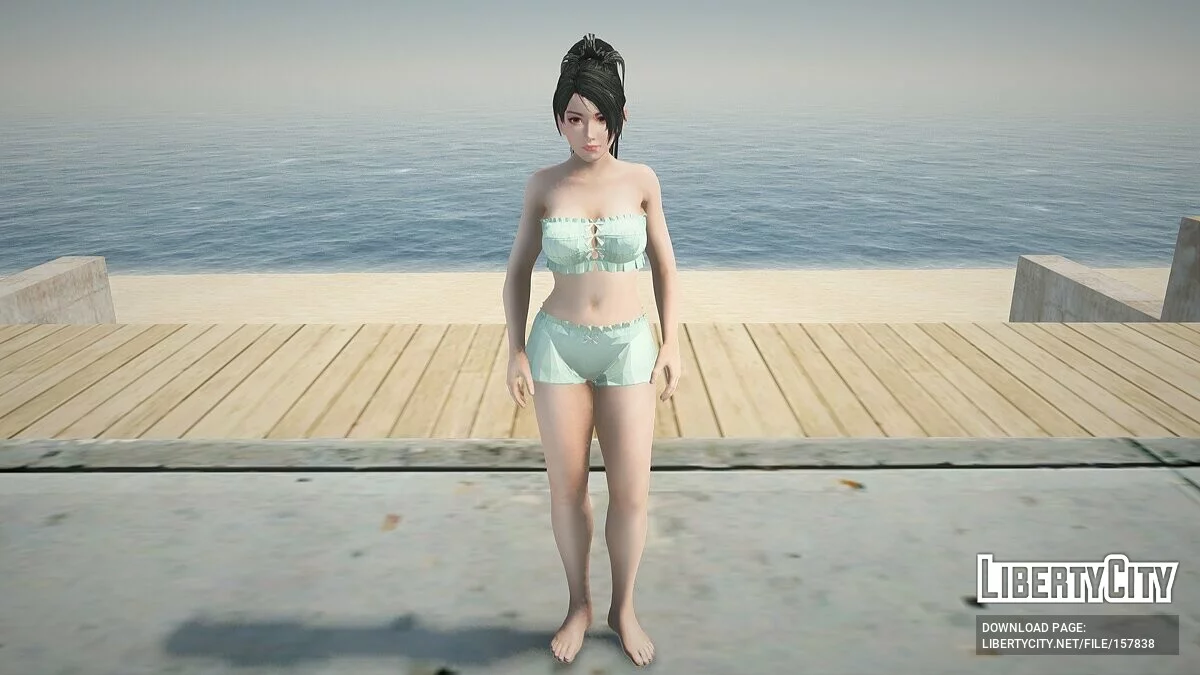 Момиджи в пляжной одежде / GTA San Andreas