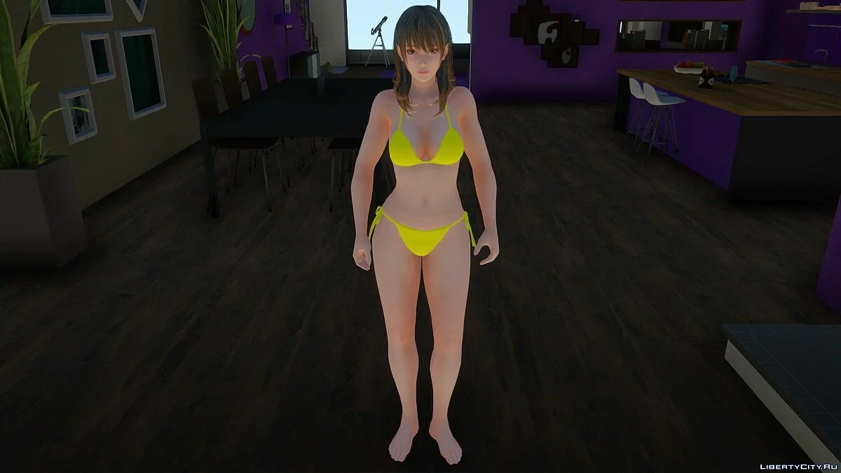 Нанами в бикини из Dead or Alive Xtreme Venus Vacation / GTA San Andreas