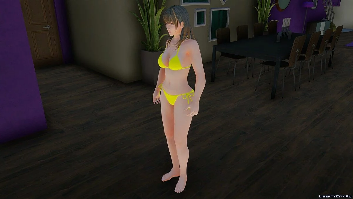 Нанами в бикини из Dead or Alive Xtreme Venus Vacation / GTA San Andreas