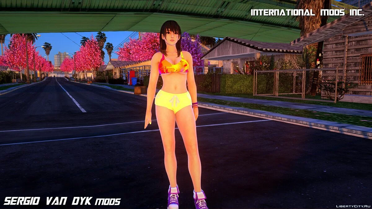 Нанами в спортивной одежде / GTA San Andreas