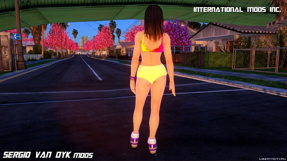 Нанами в спортивной одежде / GTA San Andreas