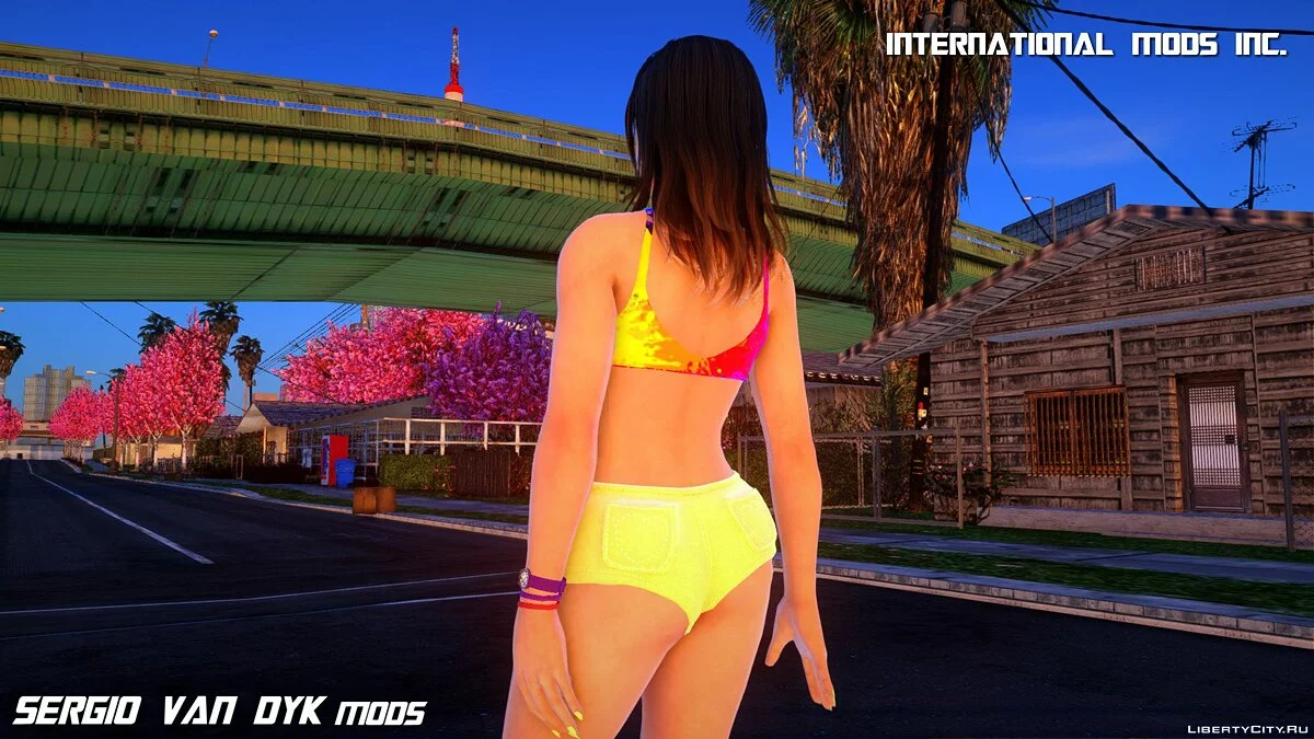 Нанами в спортивной одежде / GTA San Andreas
