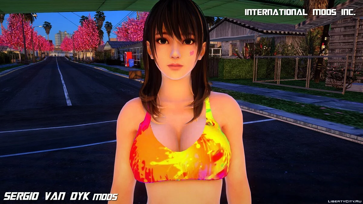Нанами в спортивной одежде / GTA San Andreas