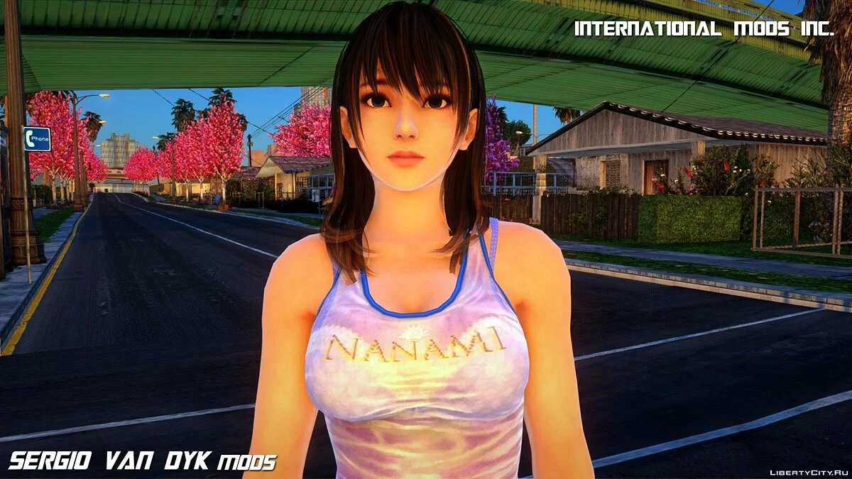 Нанами в спортивной одежде / GTA San Andreas