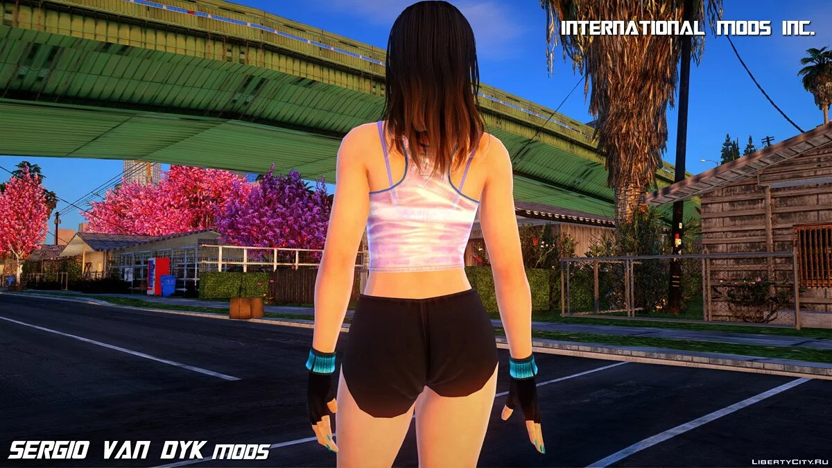 Нанами в спортивной одежде / GTA San Andreas