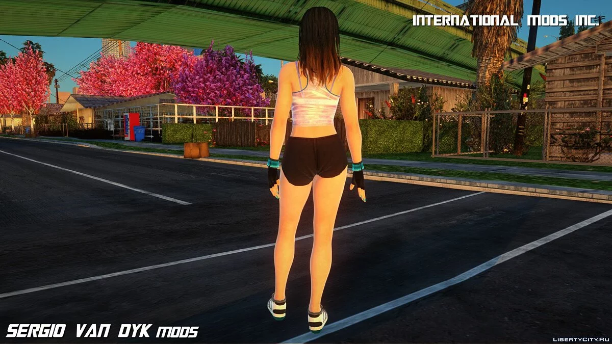 Нанами в спортивной одежде / GTA San Andreas