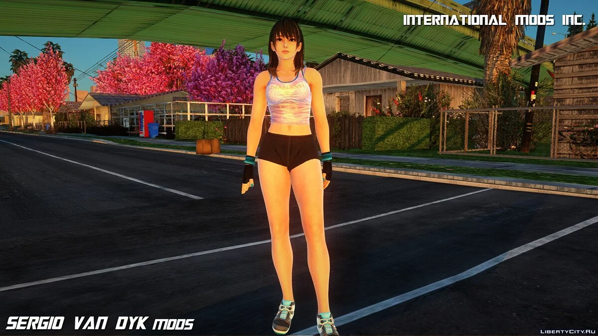 Нанами в спортивной одежде / GTA San Andreas