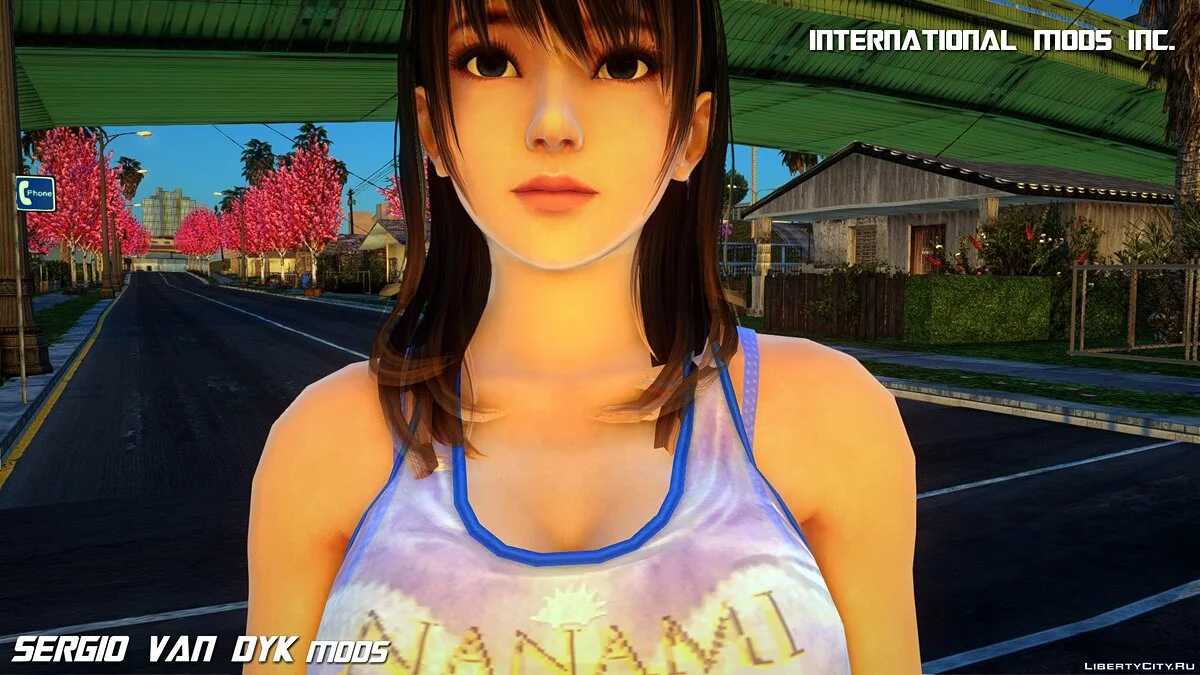 Нанами в спортивной одежде / GTA San Andreas