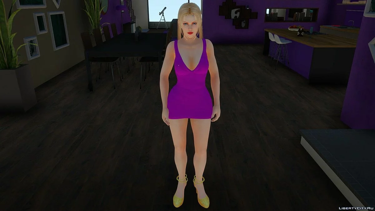 Рейчел в платье / GTA San Andreas