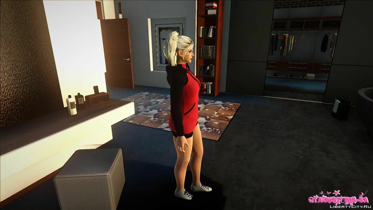 Рейчел в спортивной одежде / GTA San Andreas