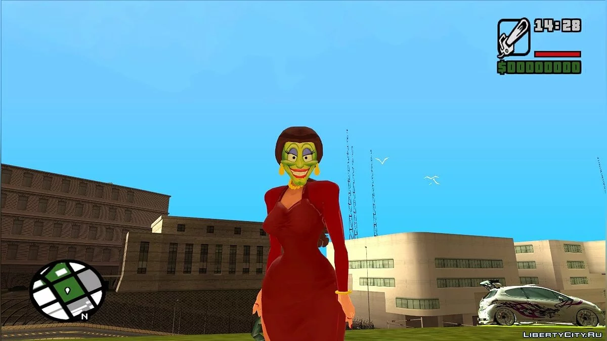 She Mask Evelyn / GTA San Andreas