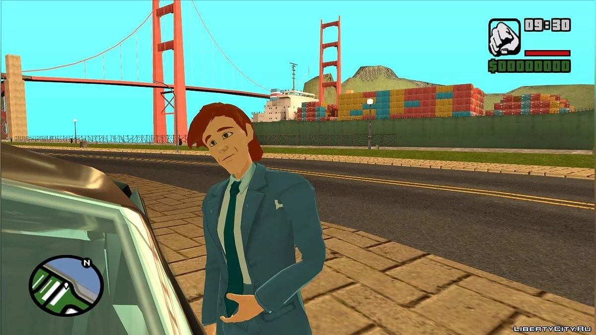 Stanley Ipkiss \"Jim Carrey\" from Mask Animated Series / GTA San Andreas