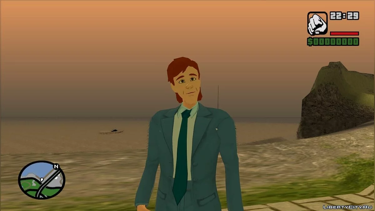 Stanley Ipkiss \"Jim Carrey\" from Mask Animated Series / GTA San Andreas