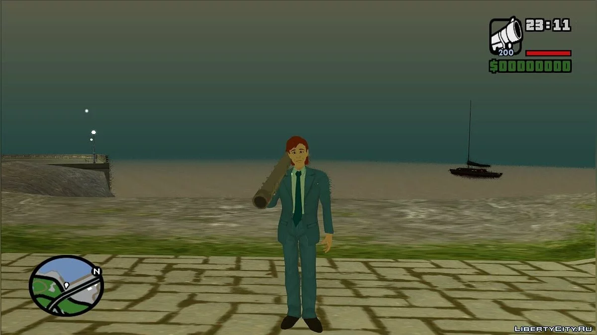 Stanley Ipkiss \"Jim Carrey\" from Mask Animated Series / GTA San Andreas