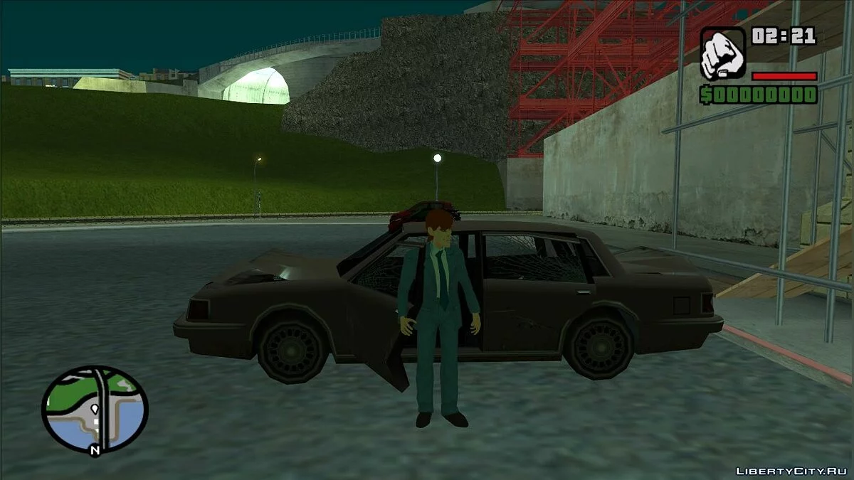 Stanley Ipkiss \"Jim Carrey\" from Mask Animated Series / GTA San Andreas