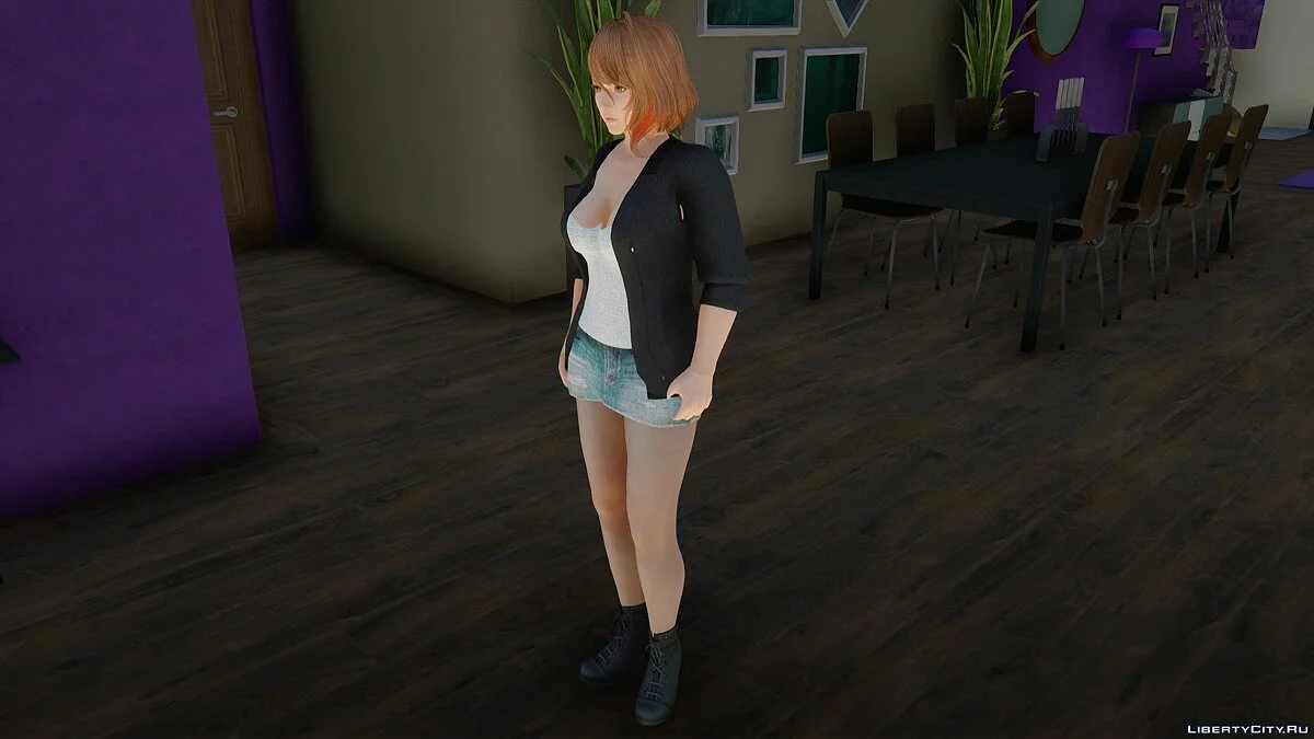 Тамаки в повседневной одежде v2 / GTA San Andreas