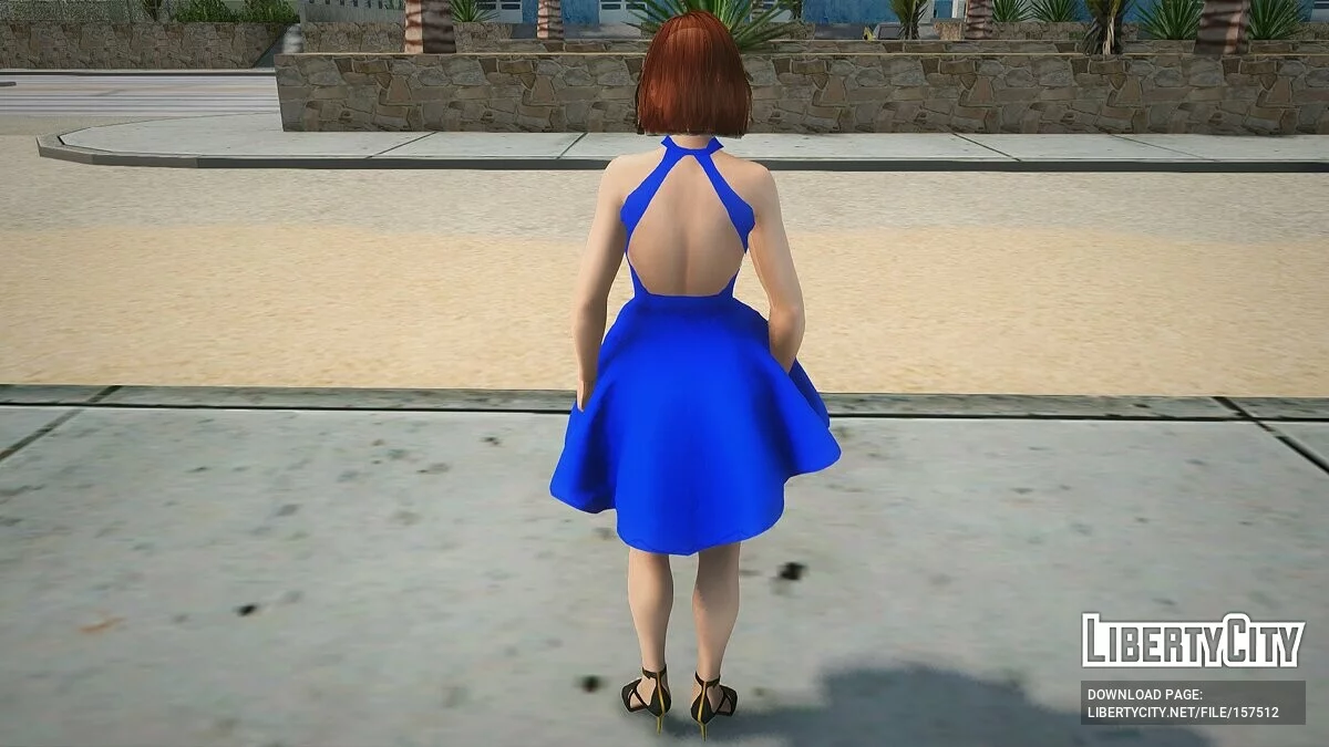 Тина Армстронг в повседневной одежде v4 / GTA San Andreas